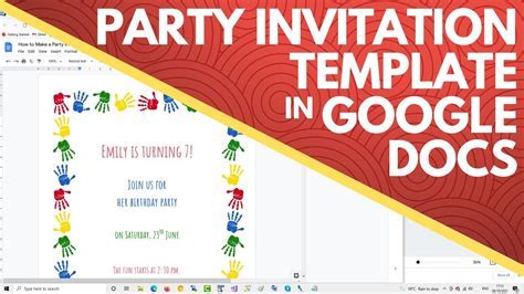 Party Invitation Template