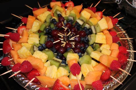 Party Tray with Fresh Fruits