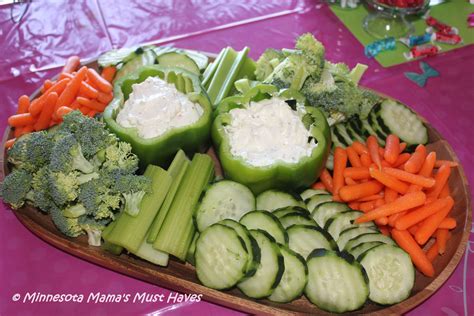 Party Tray with Variety of Vegetables