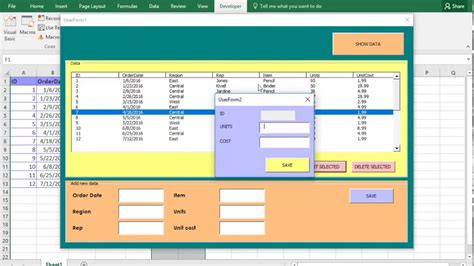 Example 1: Passing Variables to UserForm from Module in VBA