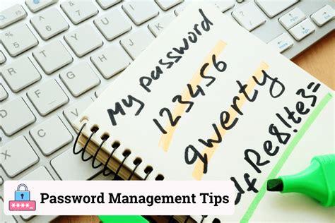 Password Management Tips and Tricks