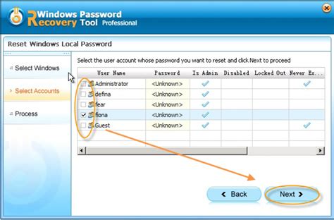 Password recovery tools