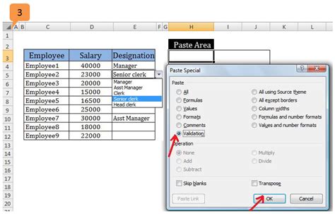 Paste Special in Excel