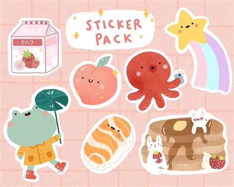 Pastel Color Stickers