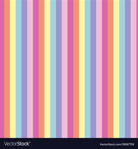 Pastel Colored Stripes