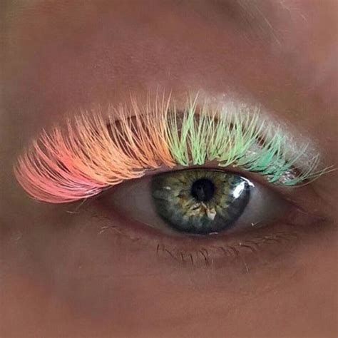 Pastel Rainbow Unicorn Eyelashes