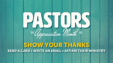 Pastor Appreciation Day