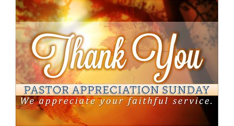 Pastor Appreciation Day Image 1