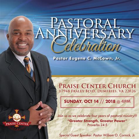 Pastoral Anniversary Celebration