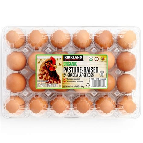 Pasture-raised eggs at Costco