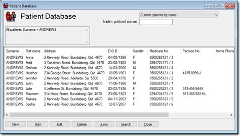 Patient Data