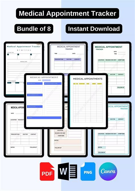 Patient Tracking Template Example