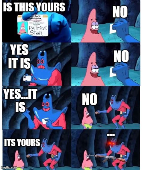 Patrick Wallet Meme Politics