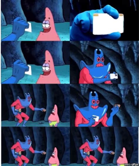 Patrick Wallet Meme Relatable