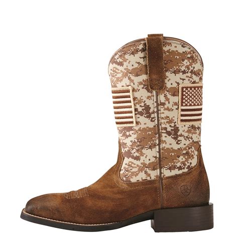 Patriot boots for camping