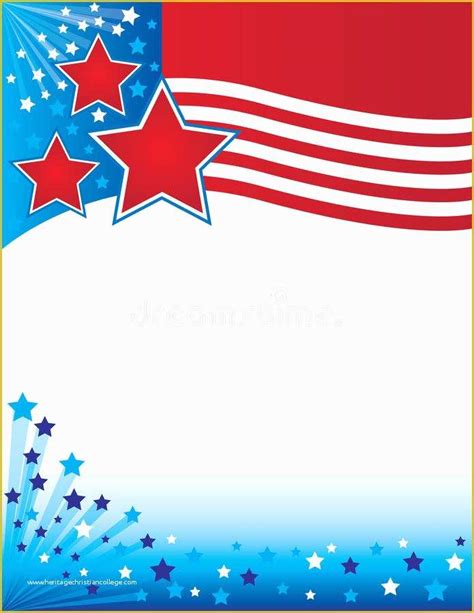 Patriotic Background Flyer Template