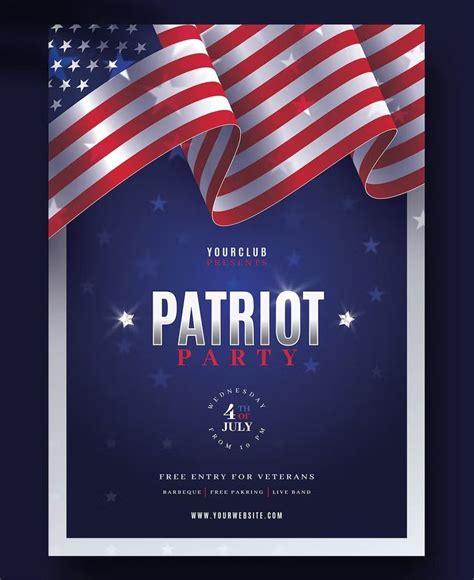 Patriotic Flyer Template