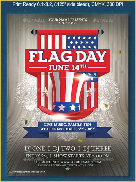 Patriotic Flyer Template