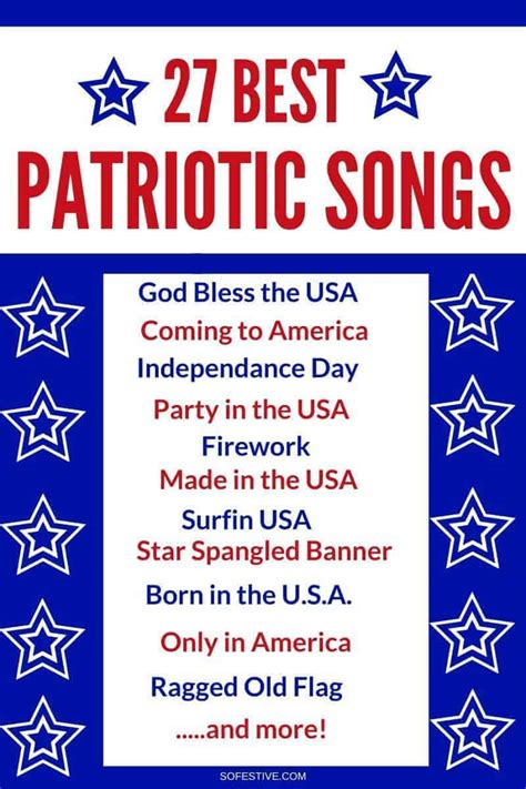 Patriotic Songs About the American Flag