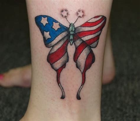 Patriotic tattoo aftercare