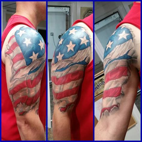 Patriotic tattoo symbolism