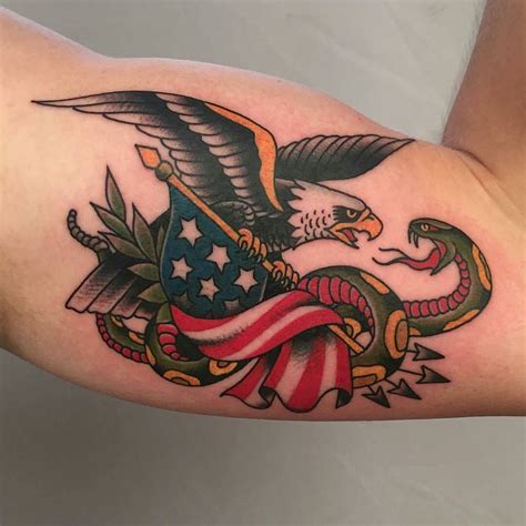 Patriotic Tattoos for Navy