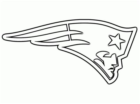 Patriots Logo Coloring Page