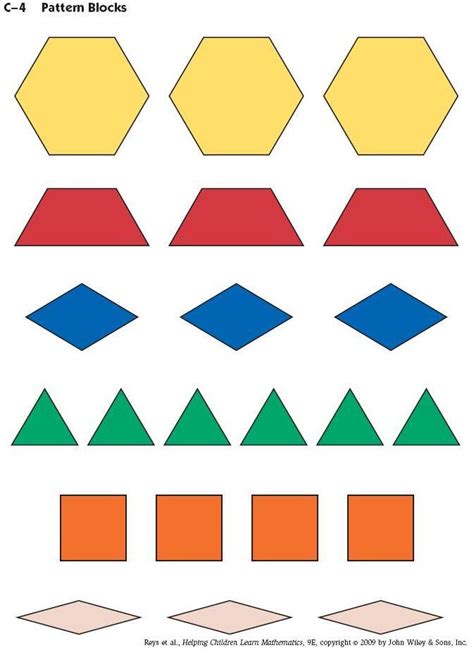 Pattern Block Printables Gallery 7