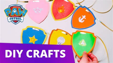 Paw Patrol badges crafts