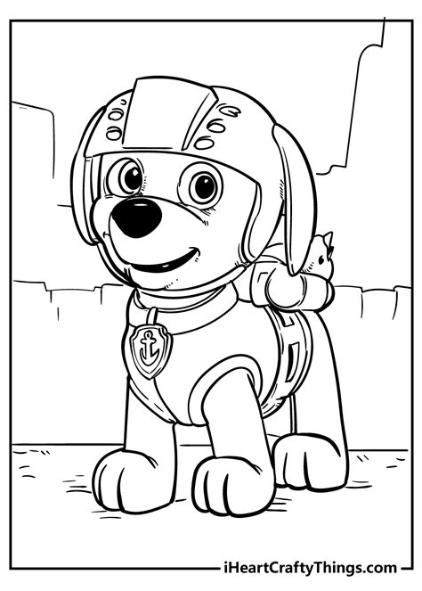 PAW Patrol Coloring Pages Free Printable