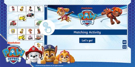 Paw Patrol Sorting Worksheet