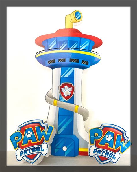 Paw Patrol Tower Printable Activity