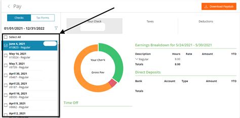 Paylocity Pay Stub Template Design