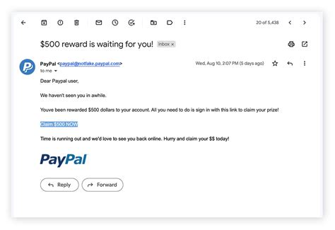 PayPal scam