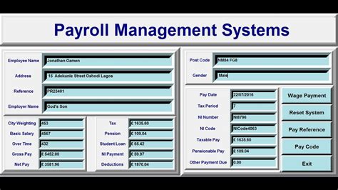 Payroll Management System