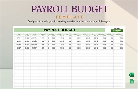 Payroll Template Alternatives