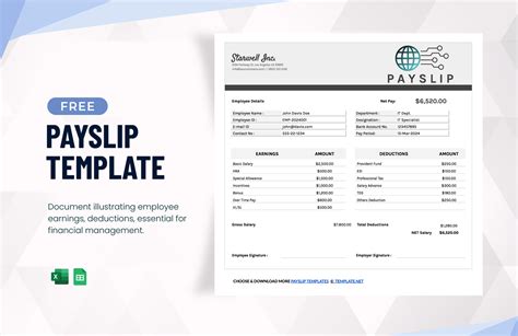 Download payslip template