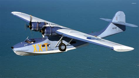 PBY Catalina in flight