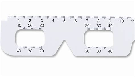 Accurate PD measurement with the Zeelool Printable PD Ruler