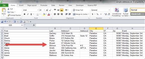 PDF form from Excel data