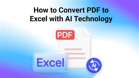 Pdf to excel conversion image