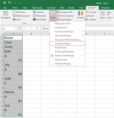 PDF to Excel Conversion with Tables Example