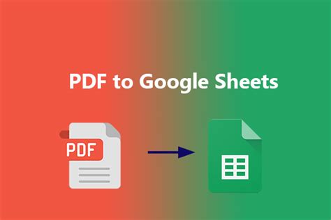 pdf to google sheets converter