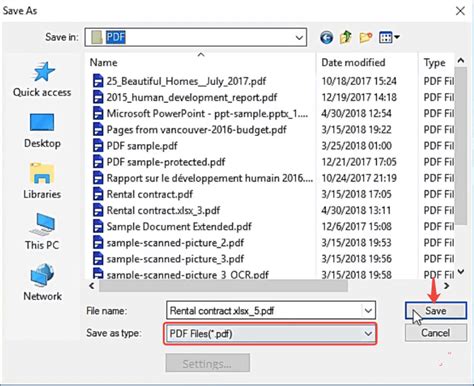 PDFelement Excel to PDF