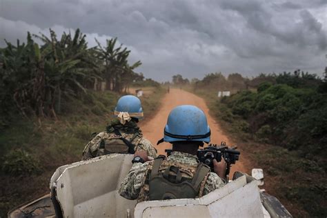 National Guard troops participating in a humanitarian mission