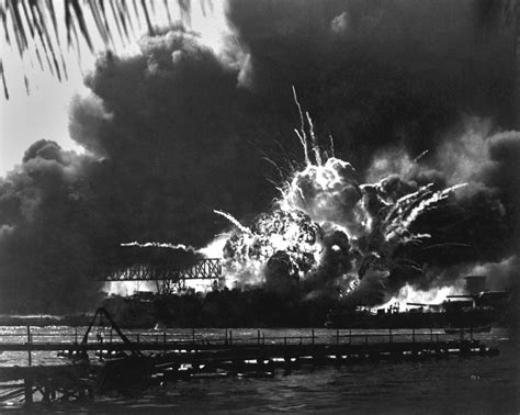 Pearl Harbor Explosion