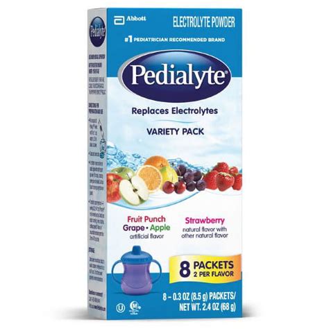 Pedialyte Replenishes Electrolytes