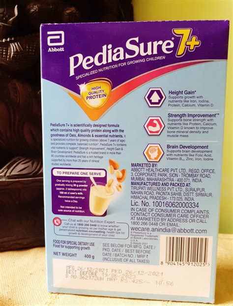 Pediasure Benefits