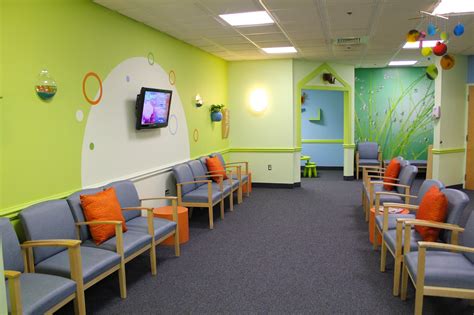 Pediatric clinic waiting room