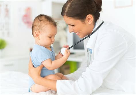 Pediatric doctors and nurses